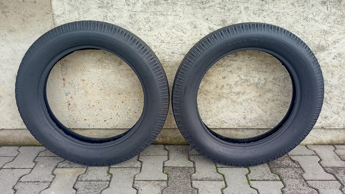 Historické pneu 5,00 – 19 Good Year