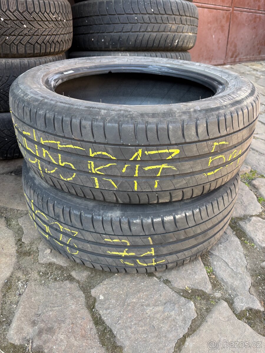 2x letní pneu 205/55 r17 Michelin