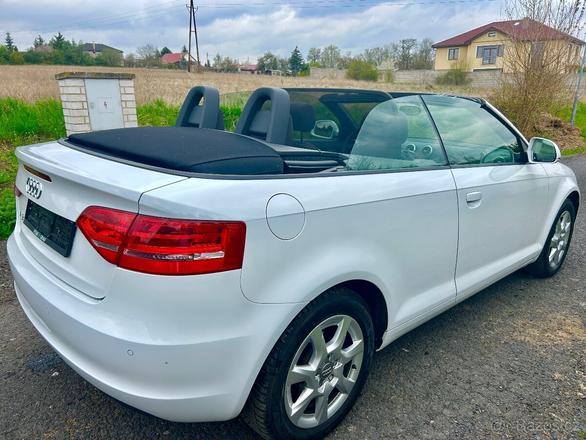 Audi a3 cabrio 1.6mpi 75kw,r.v.2009, naj 131tis. Km, servisn