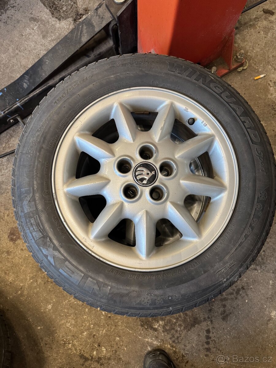 Originál Škoda Octavia I sada kol zimní 195/65/15