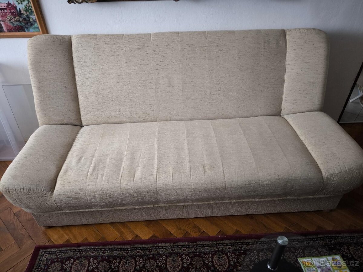 Prodám rozkládací gauč s úložným prostorem