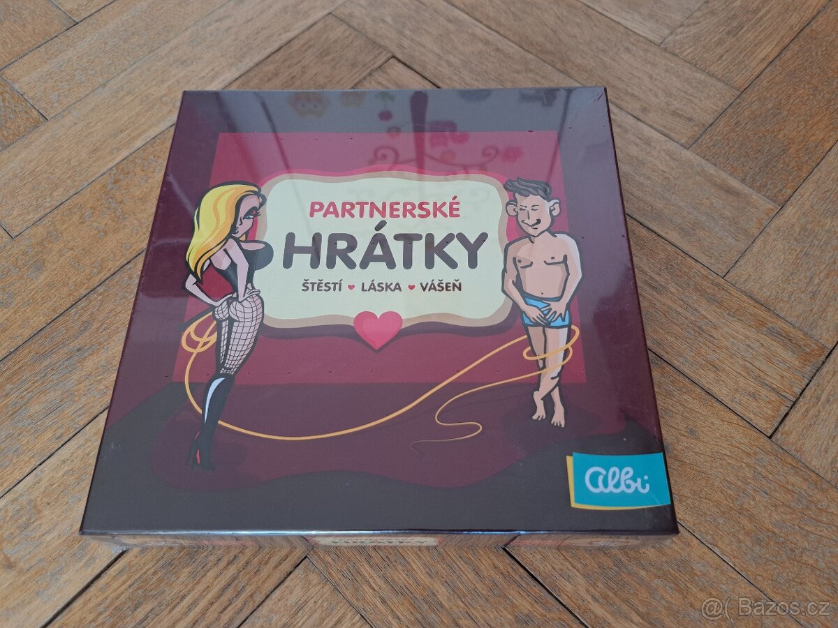 Partnerské hrátky, erotická hra pro páry, párty hra