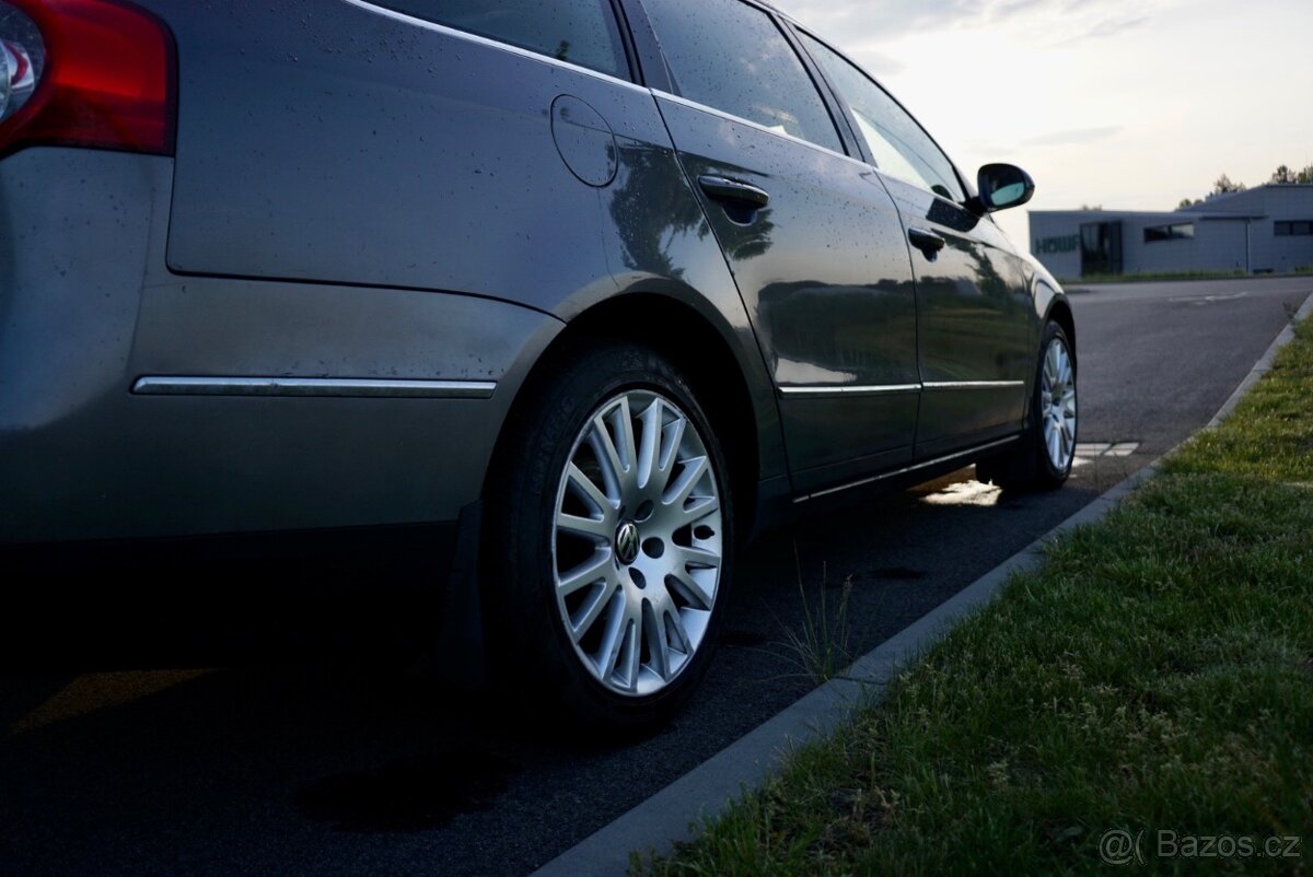 VW sada alu kol et45 r17 + letni pneu kumho 205/50