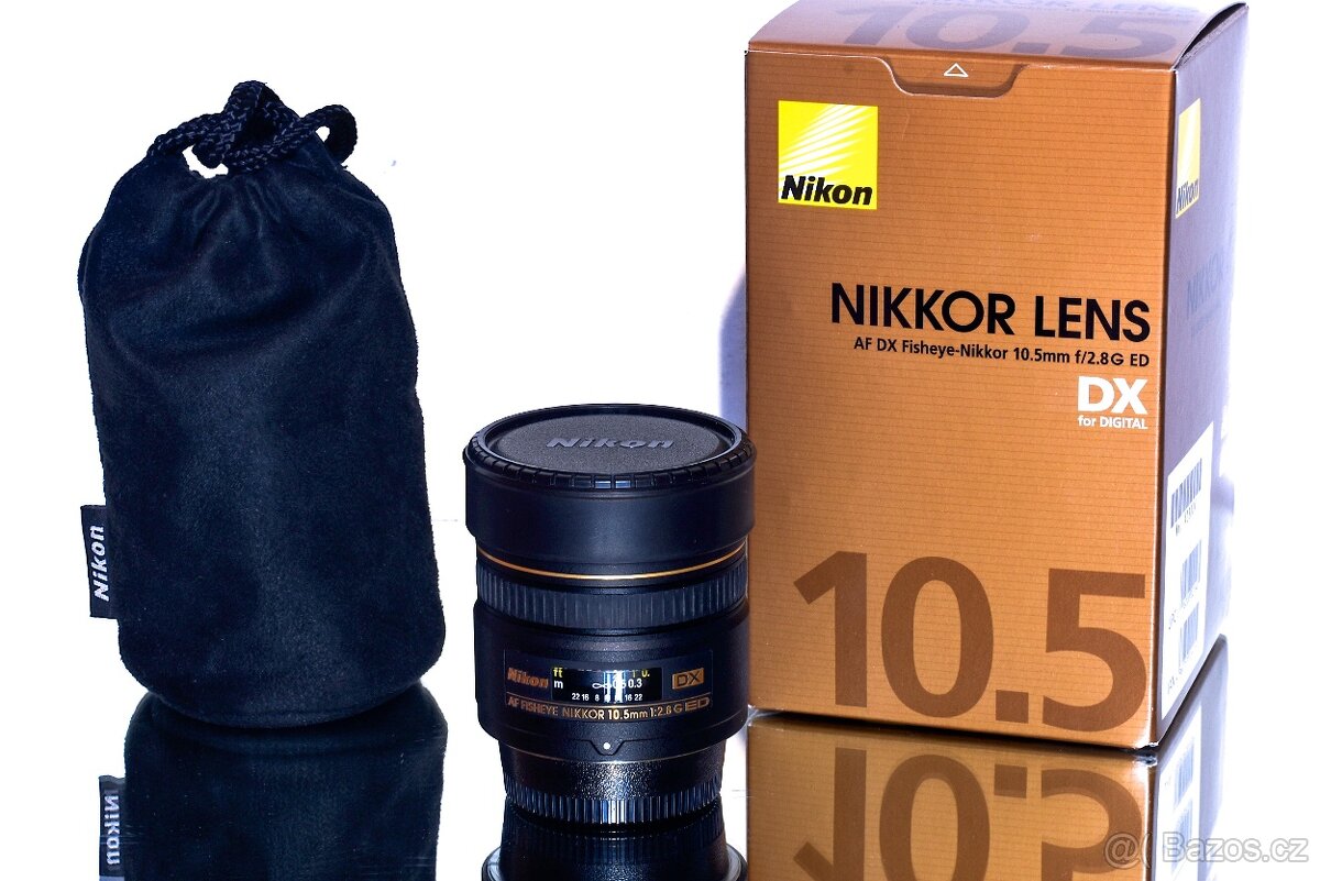 Nikon 10.5mm f/2.8 DX Fisheye Japan TOP STAV