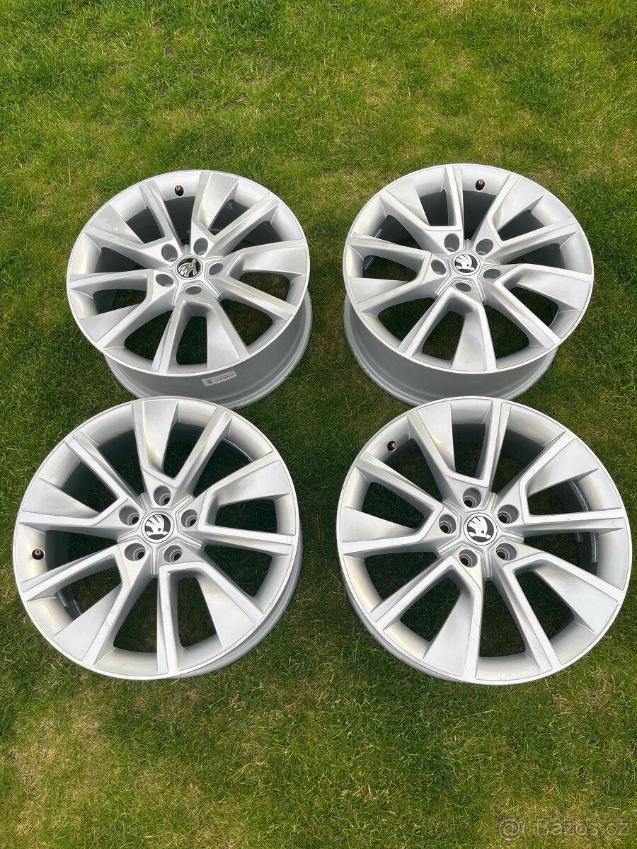 Alu disky Braga 18” 5x112, Škoda, VW, Octavia, Karoq, Superb