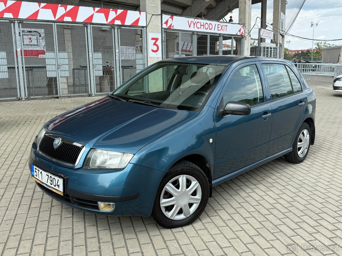 Škoda Fabia, 1.2i, 40kw Původ ČR Nová STK
