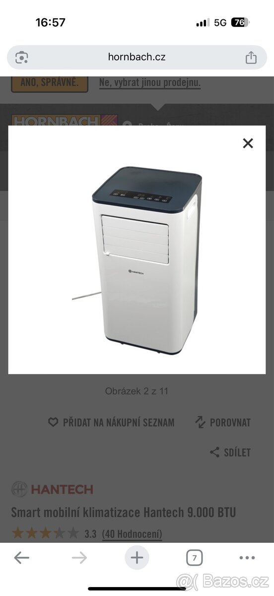 Mobilní klimatizace