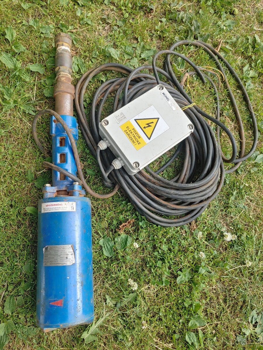 Vřetenové čerpadlo na vodu