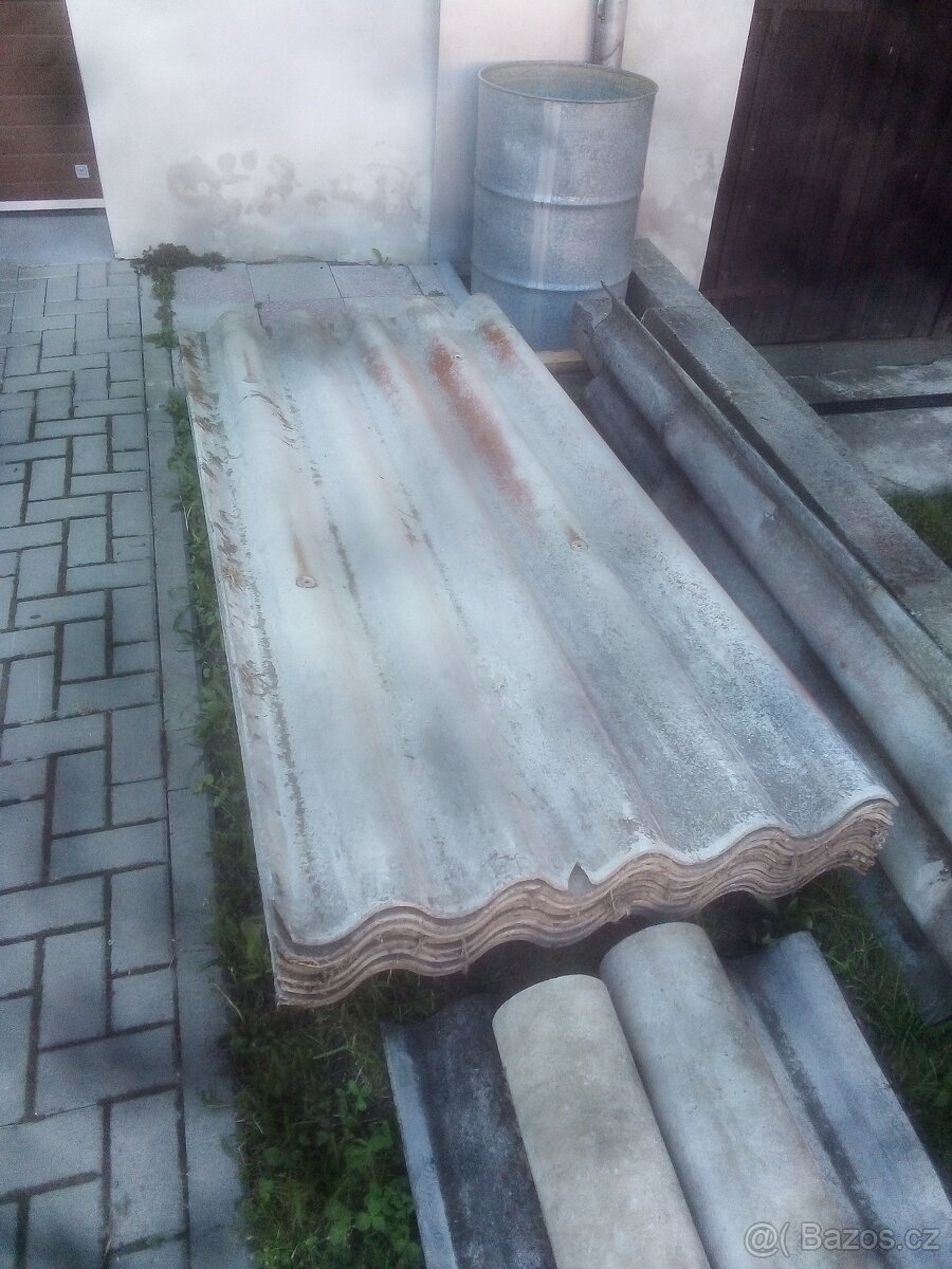 Daruji za odvoz vlnitý eternit