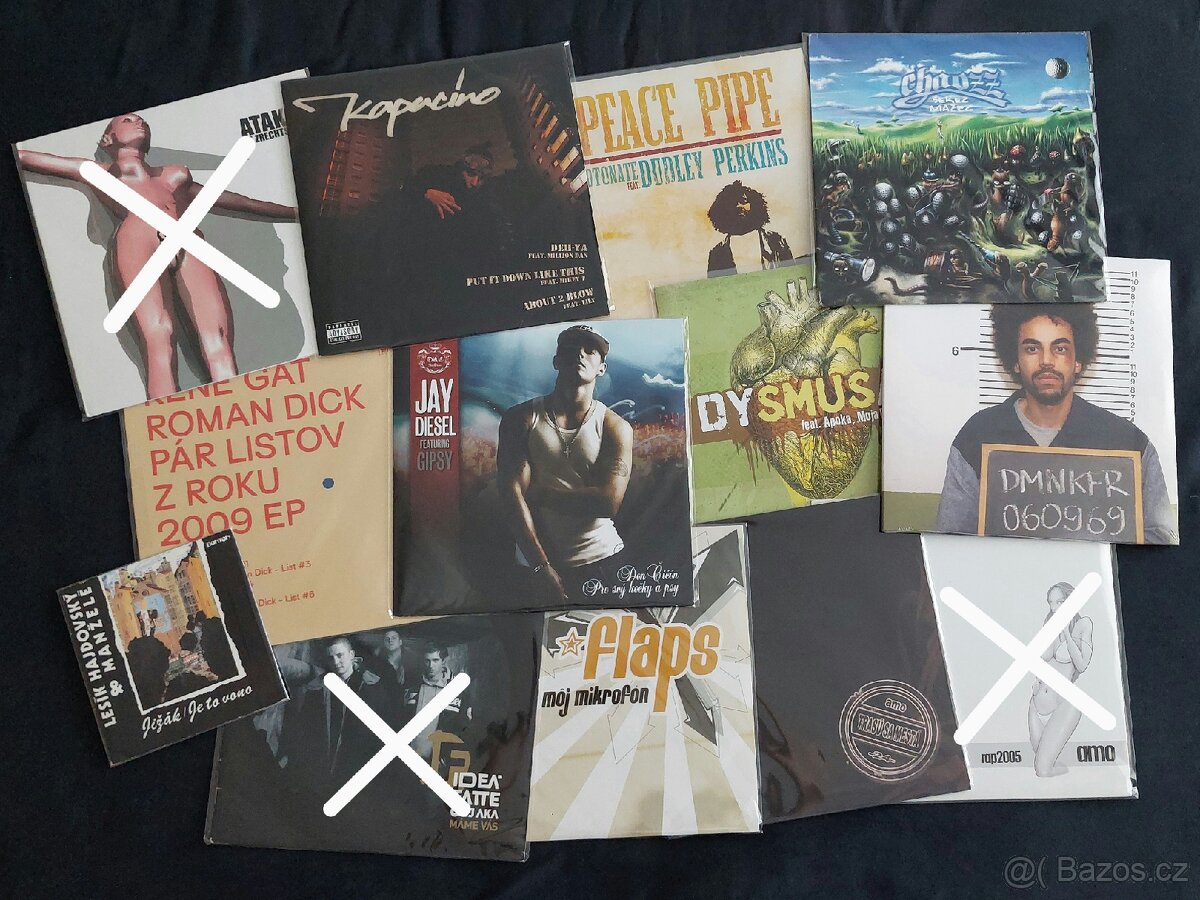 CZ/SK hip hop vinyl