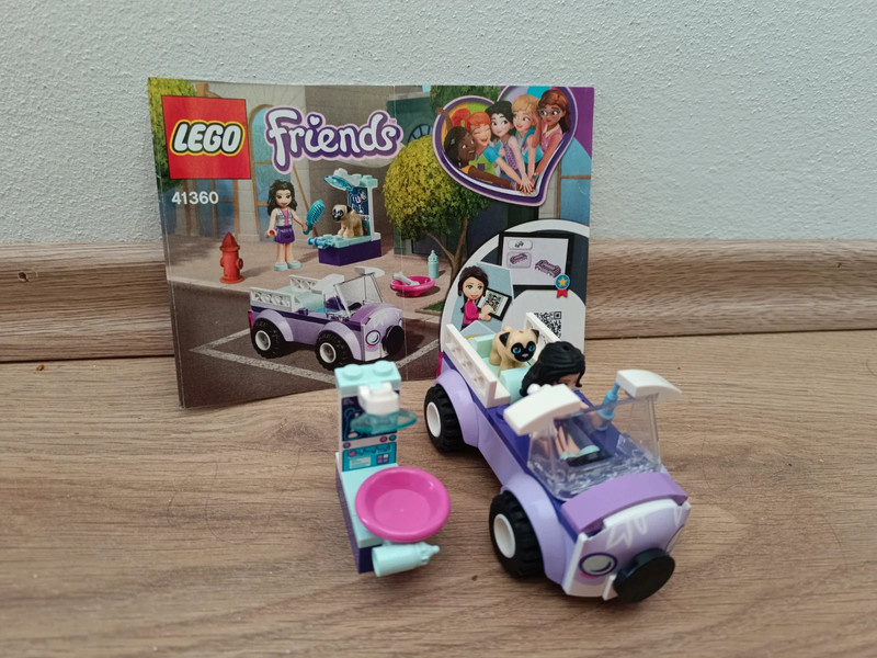 LEGO Friends 41360 Emma a mobilní veterinární klinika