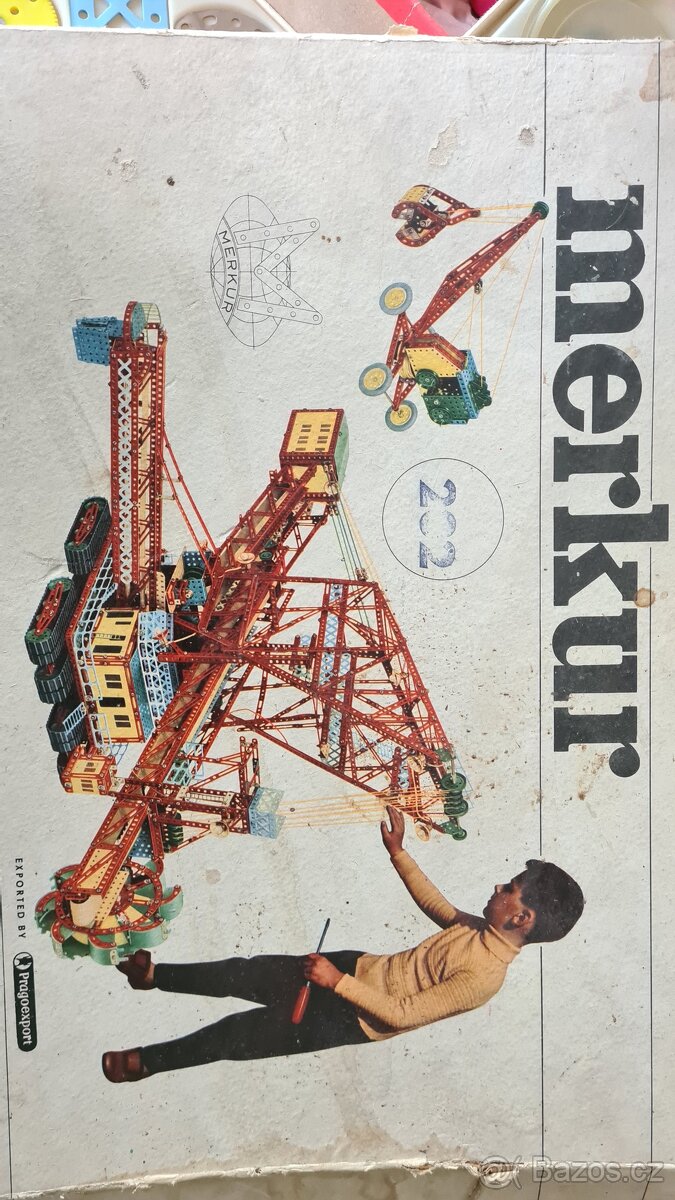 Dvě stavebnice MERKUR