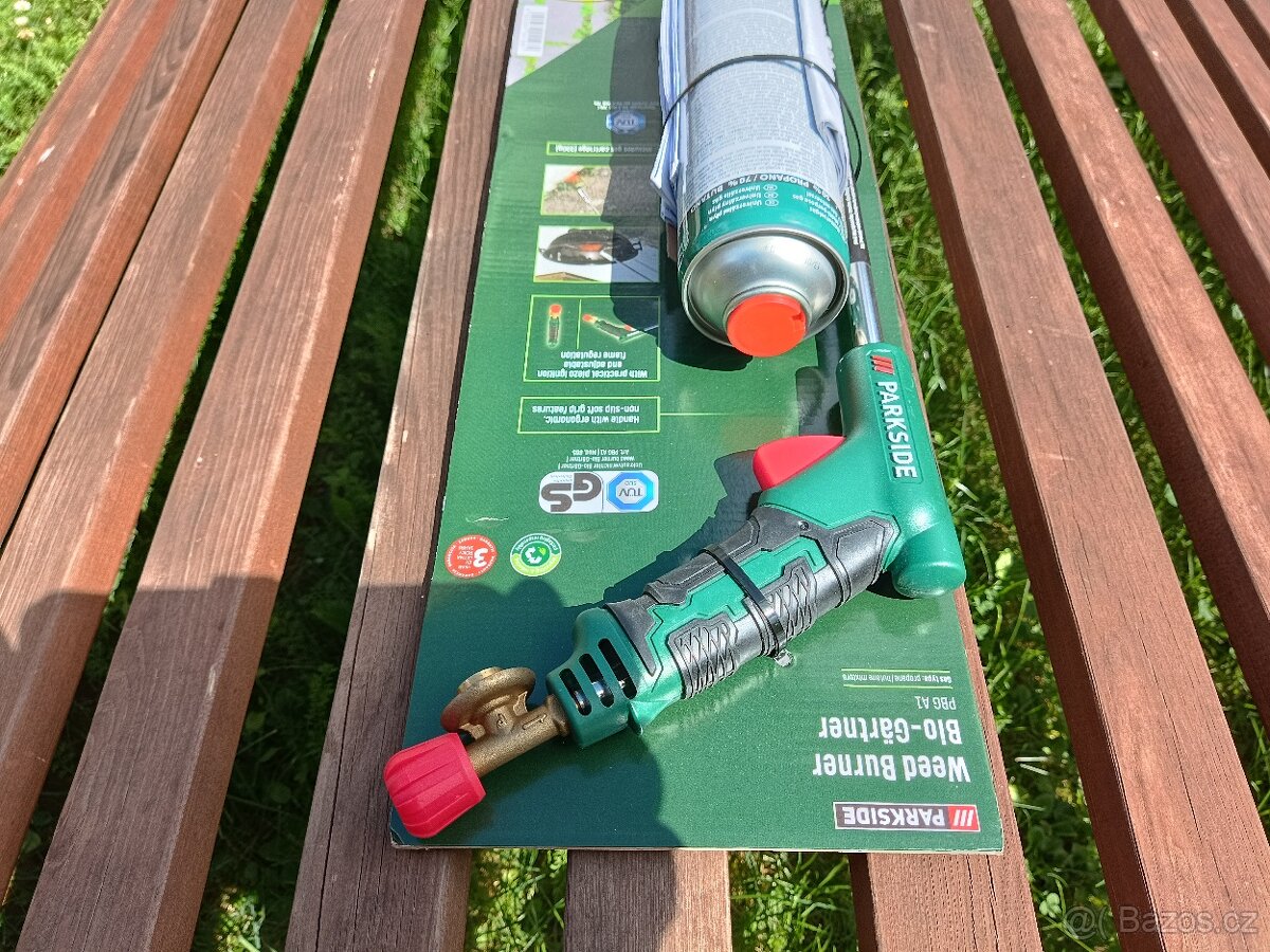 Hořák na plevel Parkside  PBGA1, nepoužívaný