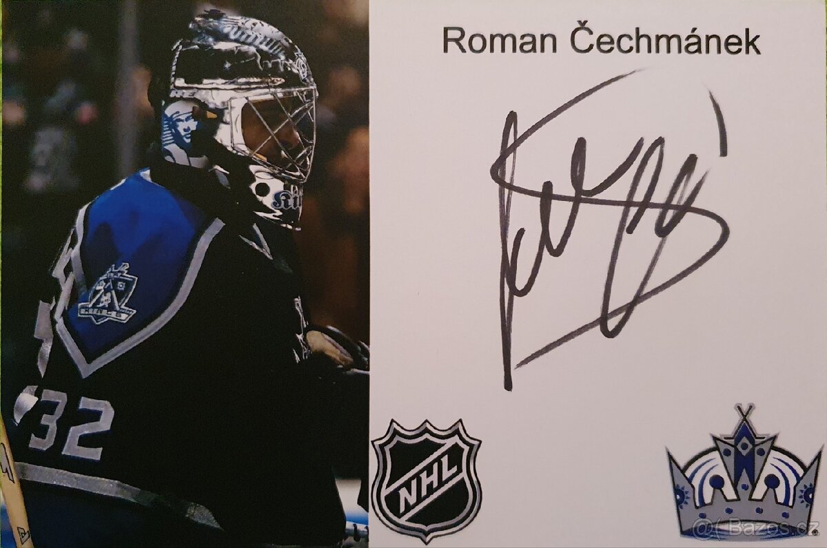 Autogram Romana Čechmánka