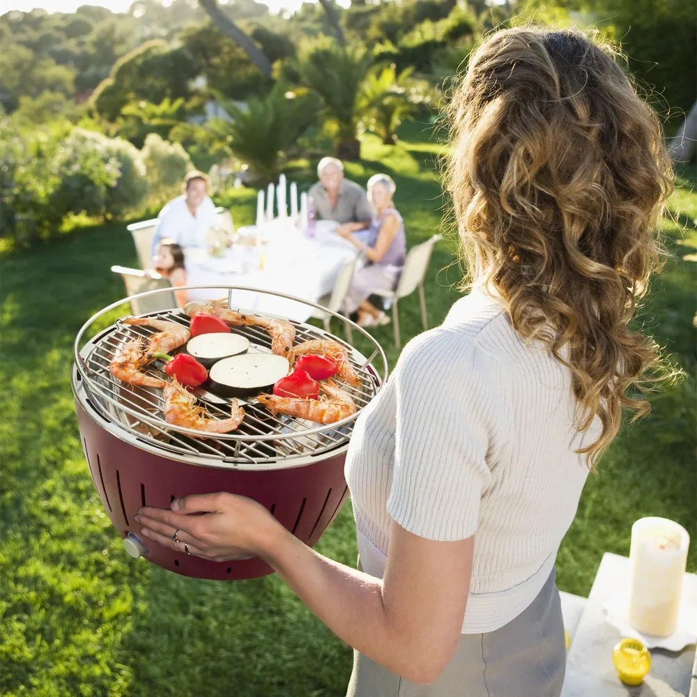Bezkouřový Lotusgrill
