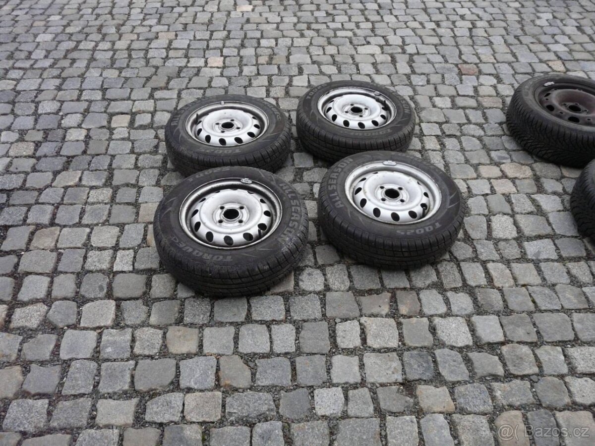 ZIMNÍ PNEU + DISKY OPEL 13" 165/70R13