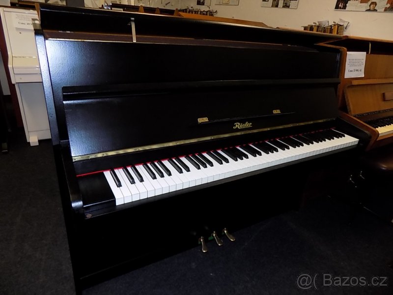 Prodám celopancéřové piano, pianino, klavír Petrof - Rosler