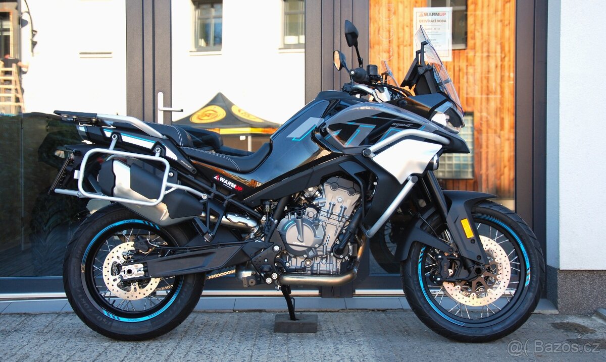 CFMOTO 800 MT Sport černá - použitý stroj, ZÁRUKA 5 let