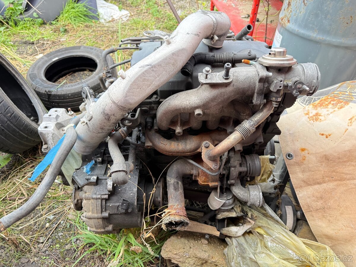 Motor 1.9TDI 96KW ASZ + převodovka 6ti kvalt