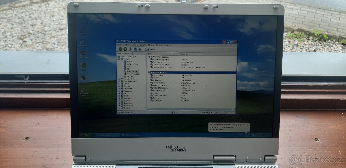 Fujitsu Siemens Amilo Pro notebook Windows XP Made Germany