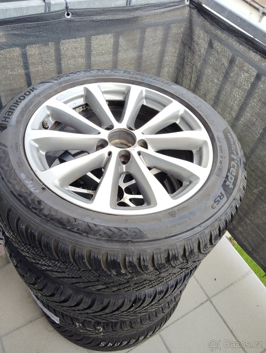 Prodám 4x alu kola 17 " 5x112 + zimní pneu + TPMS
