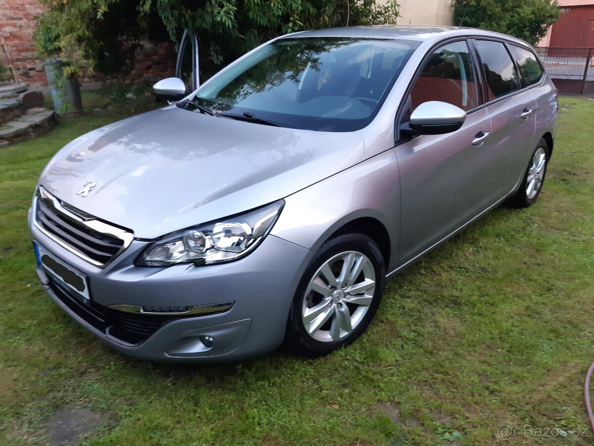 Peugeot 308SW II 1.6 BlueHDI, tz., rv. 2015, STK do 8/27