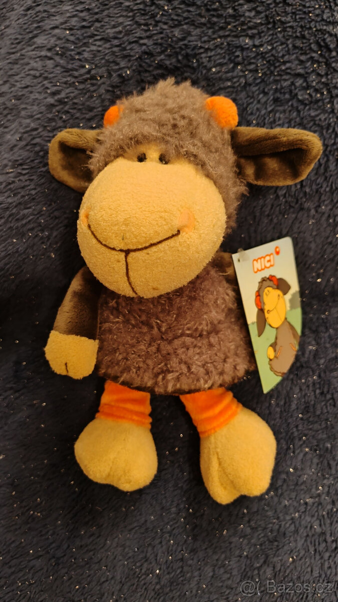 plyšová ovečka Nici - Lucy, cca 25 cm