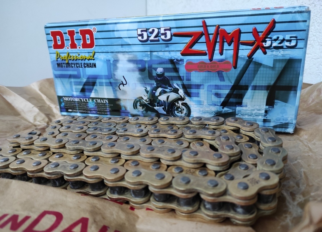 Řetězová sada Aprilia RSV 1000, řetěz DID