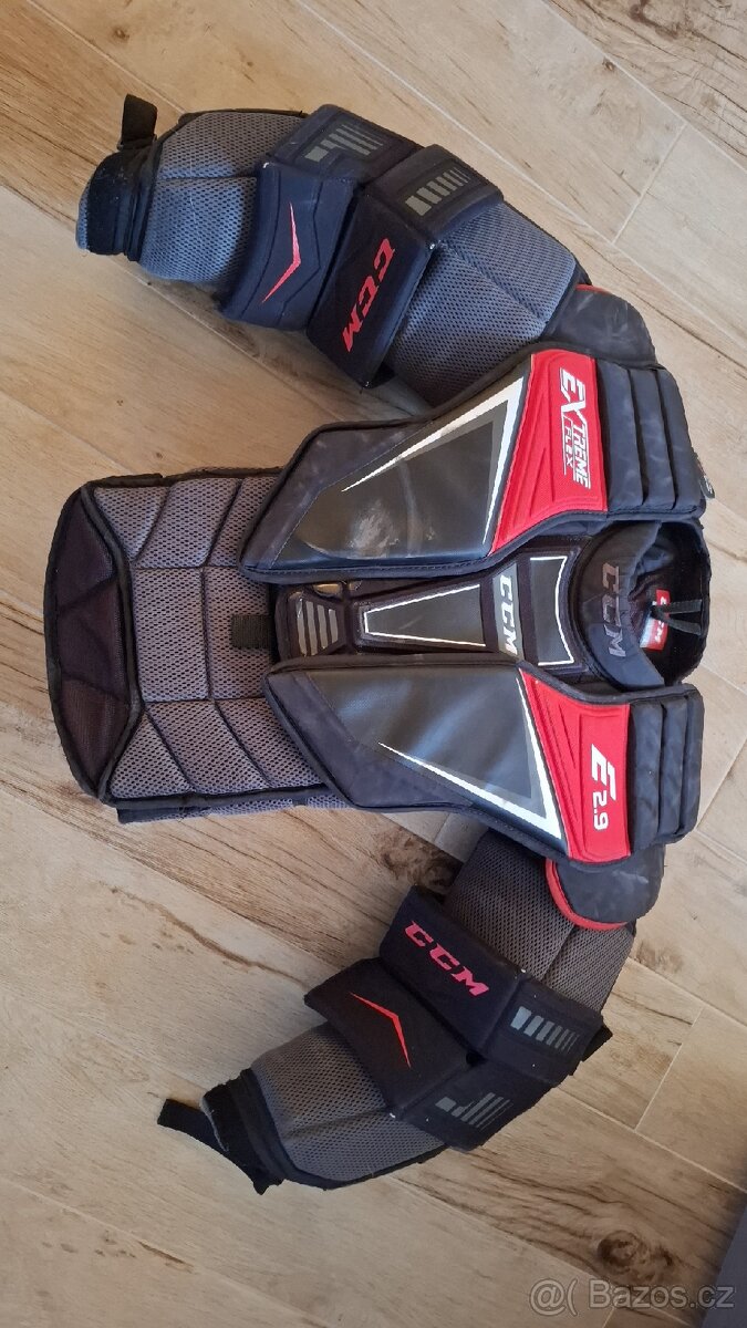 Brankářská hokejová vesta CCM E-FLEX 2.9
