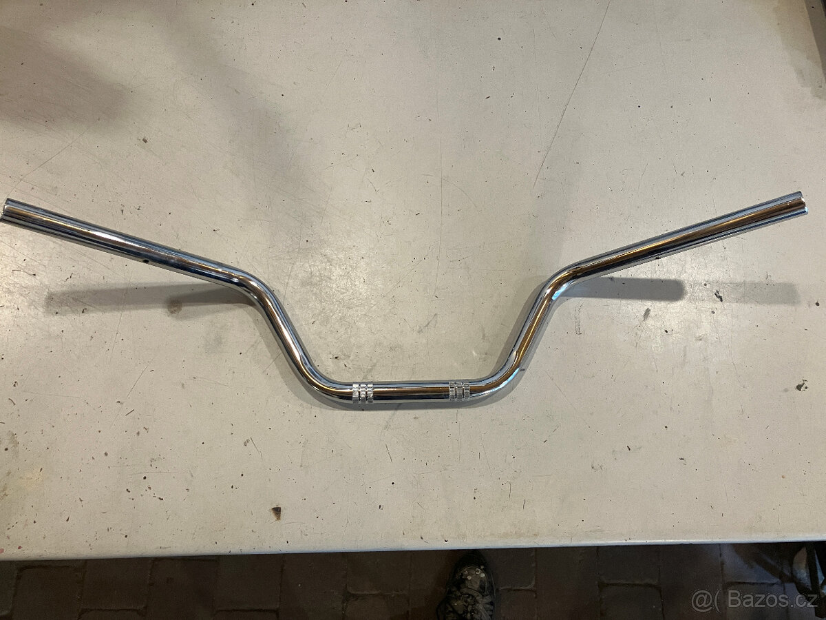 Řídítka na motorku prům 22mm, délka 72 cm