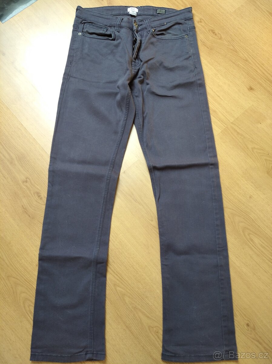 2x pánské kalhoty vel 30/32 - míry na foto