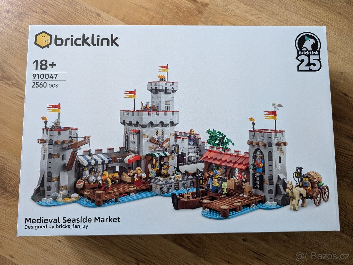 Lego set 910047 BrickLink Středověké tržiště u moře