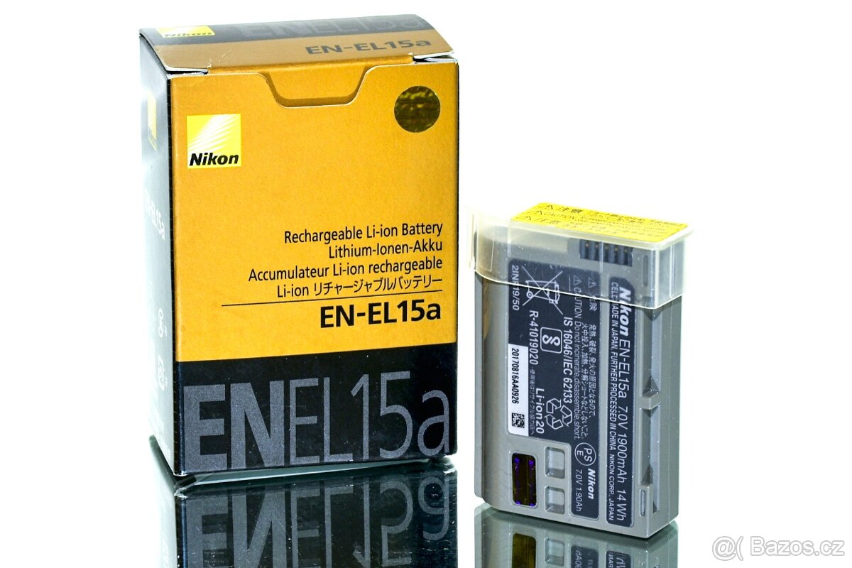 Nikon baterie EN-EL15a TOP STAV