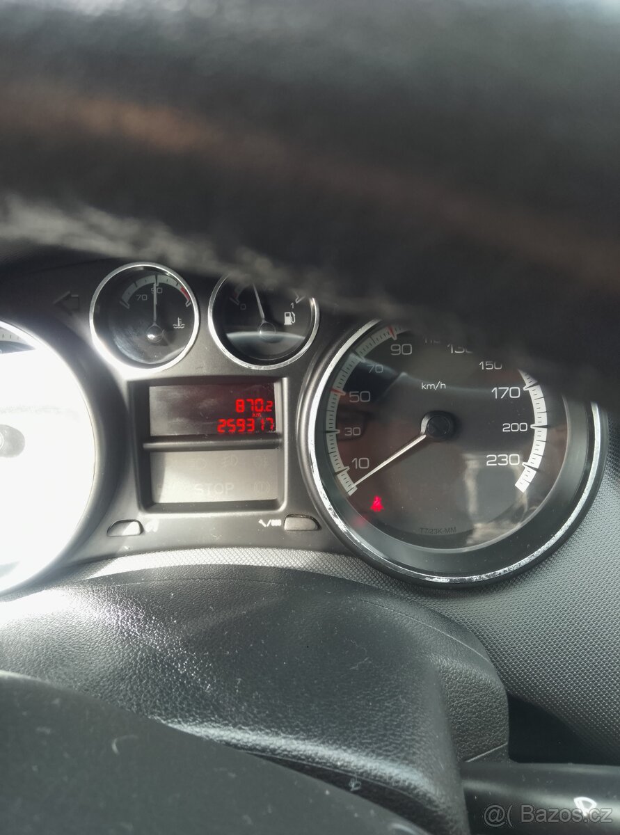 Prodám Peugeot 308.1.6 HDI. 25000kc