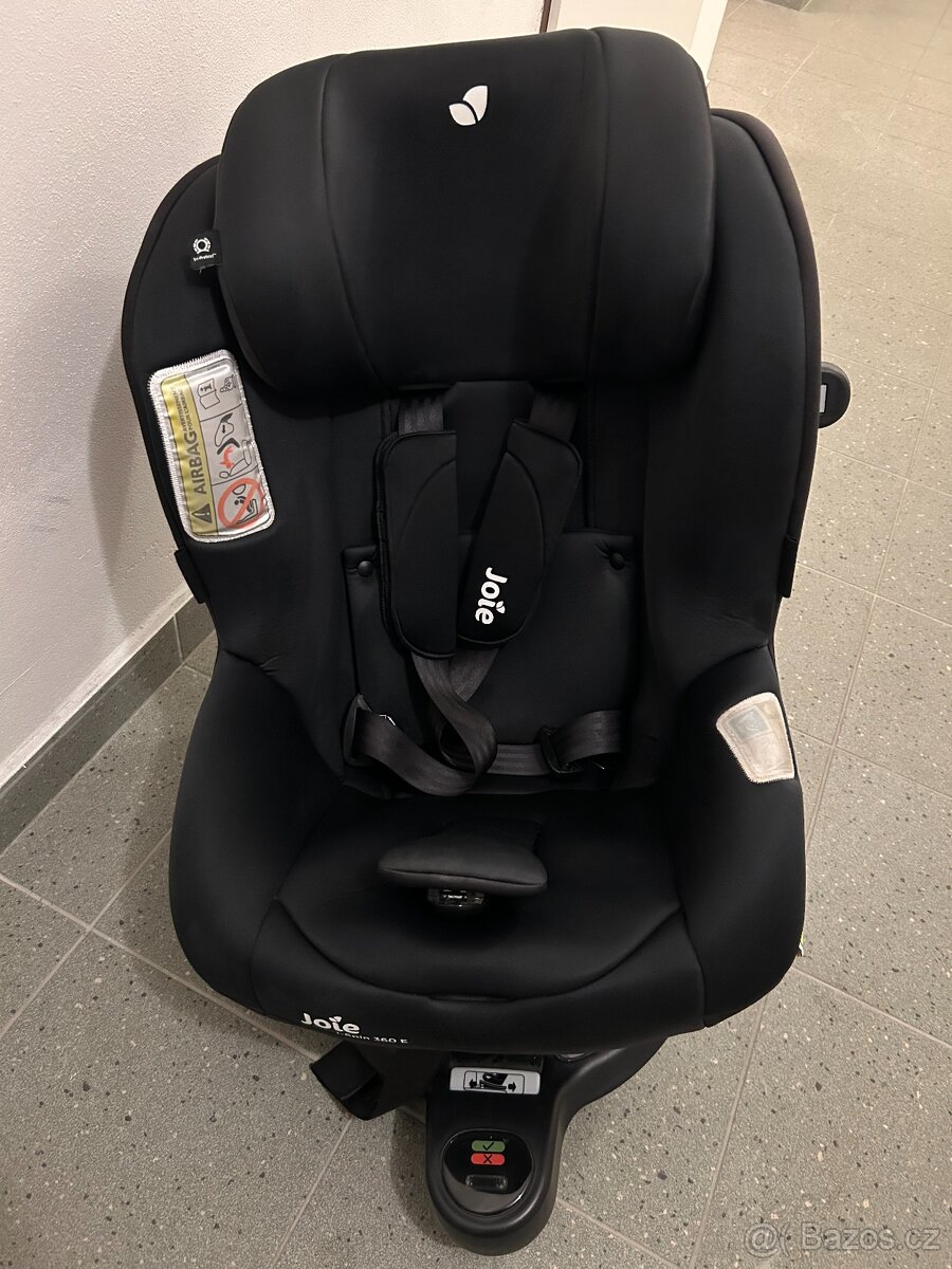 Autosedačka JOIE I-SPIN 360 E, Coal 0-105cm