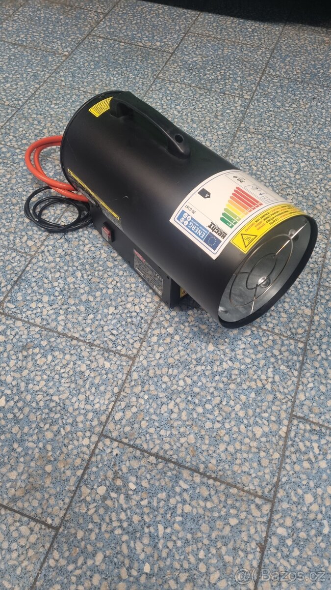 Plynová horkovzdušná turbína /plynové topení HECHT 3016 30kW