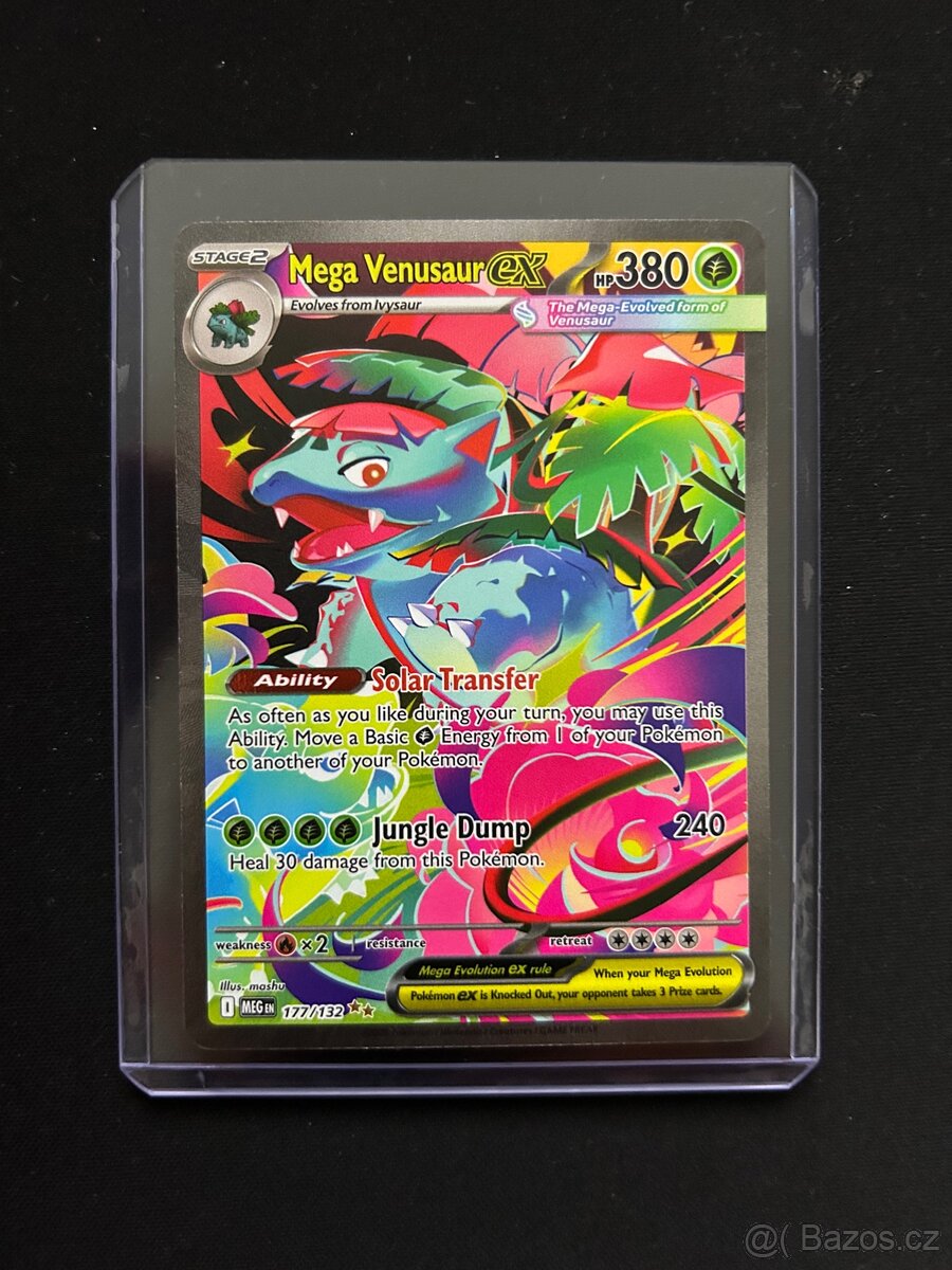 Pokemon karta Mega Venusaur EX