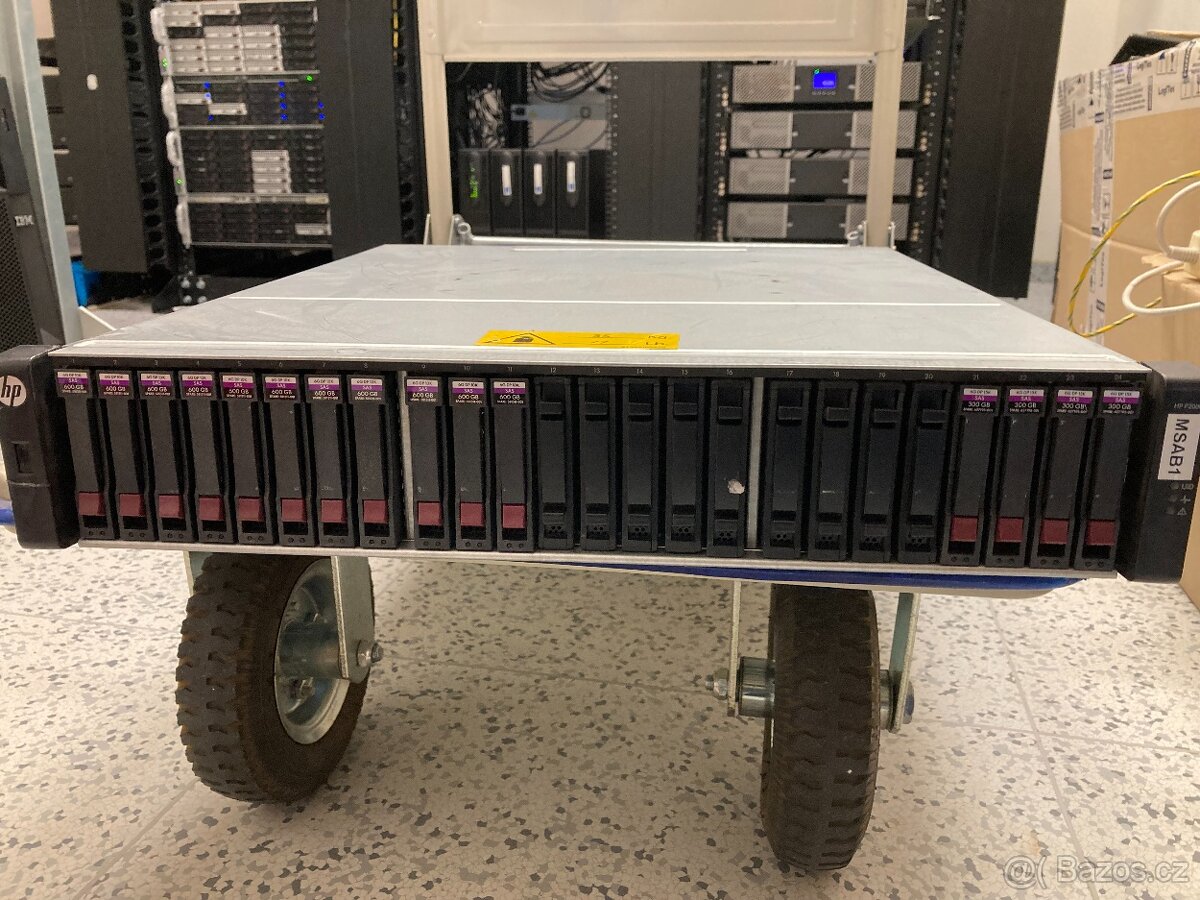 Diskové pole (1) HP 582939-002 2U Storage Drive Cage Enclosu