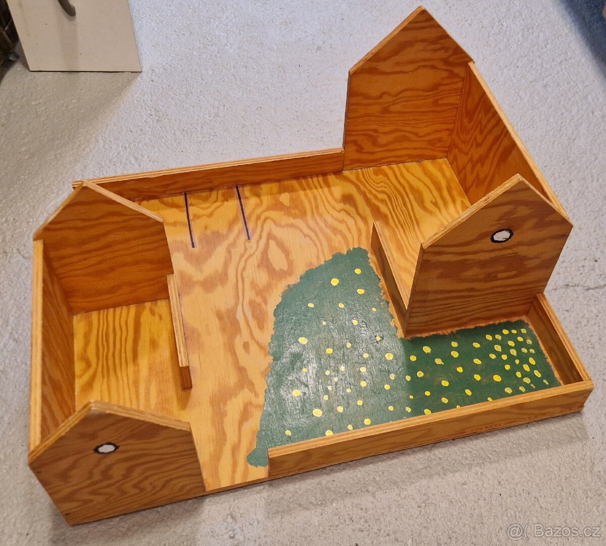 Dřevěný domeček za čokoládu