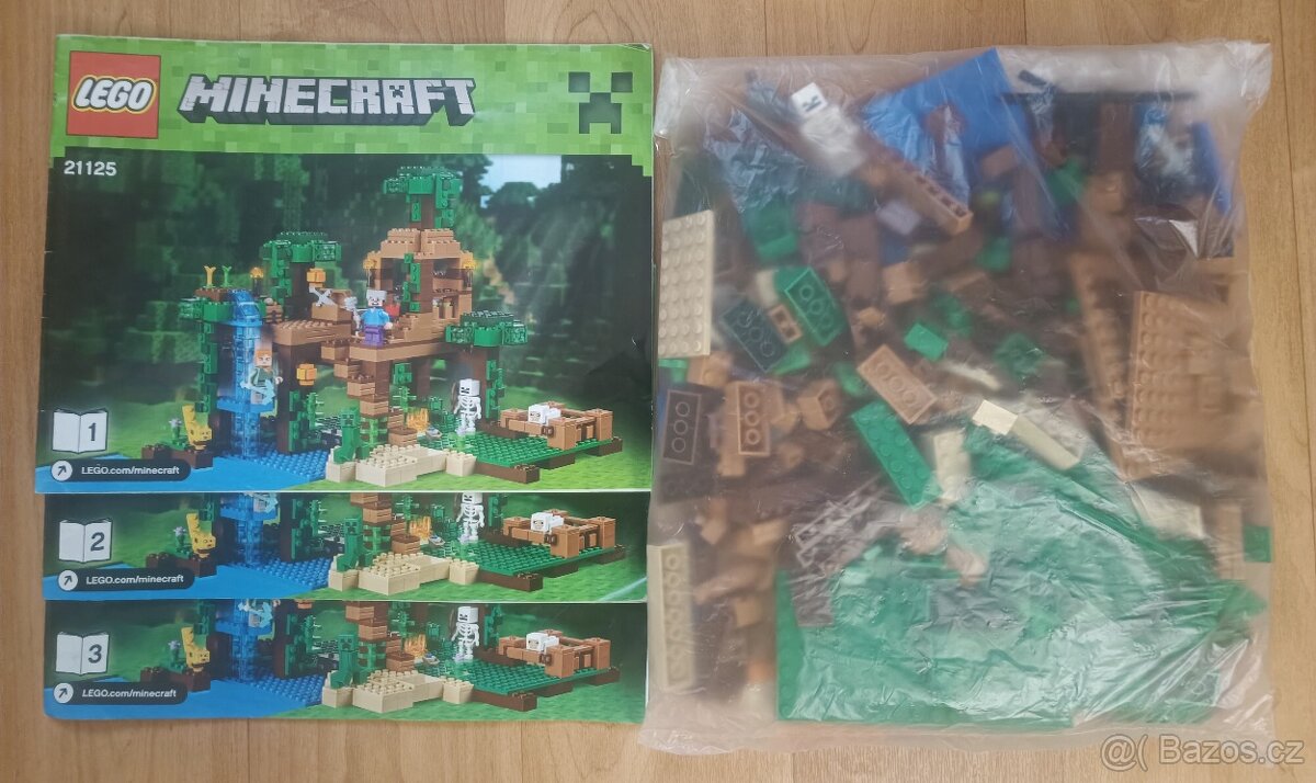 Lego Minecraft 21125 dům na stromě v džungli