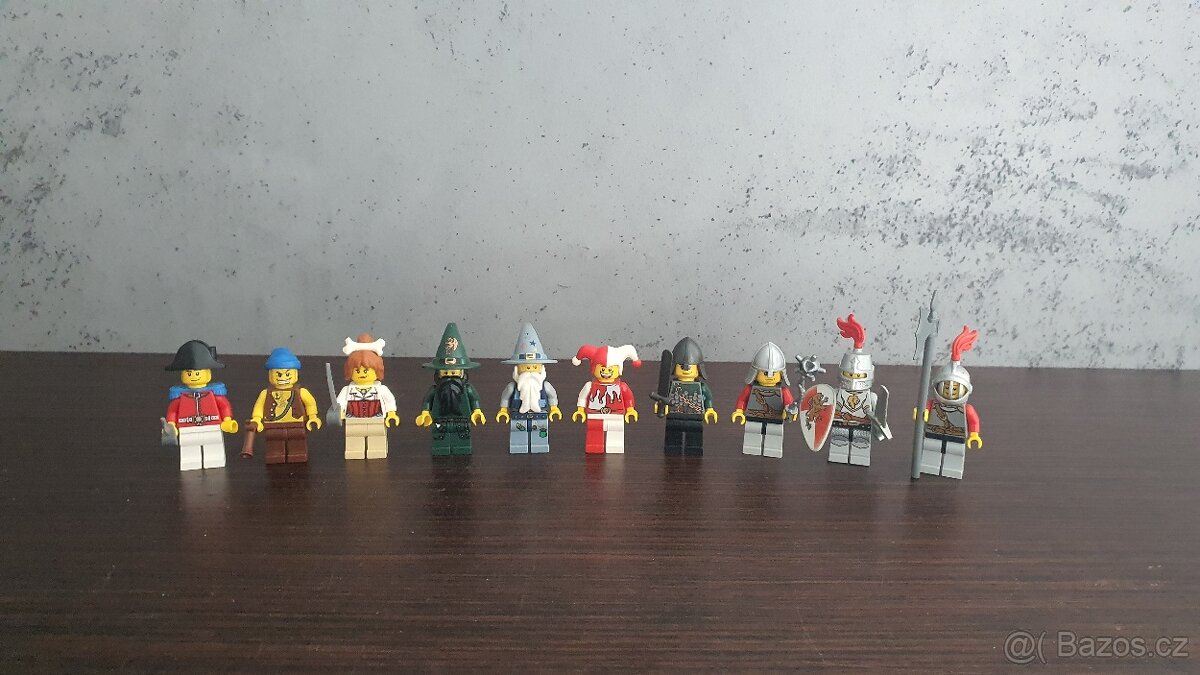LEGO Figurky rytíři a piráti