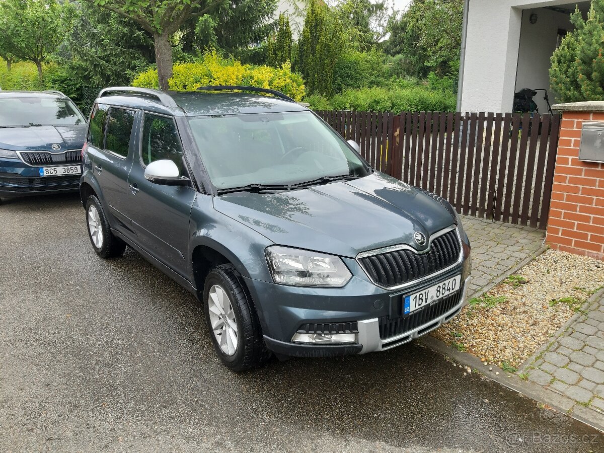 Škoda Yeti, 2.0 TDI, 103 kW, 4x4, r.v. 2014, tažné
