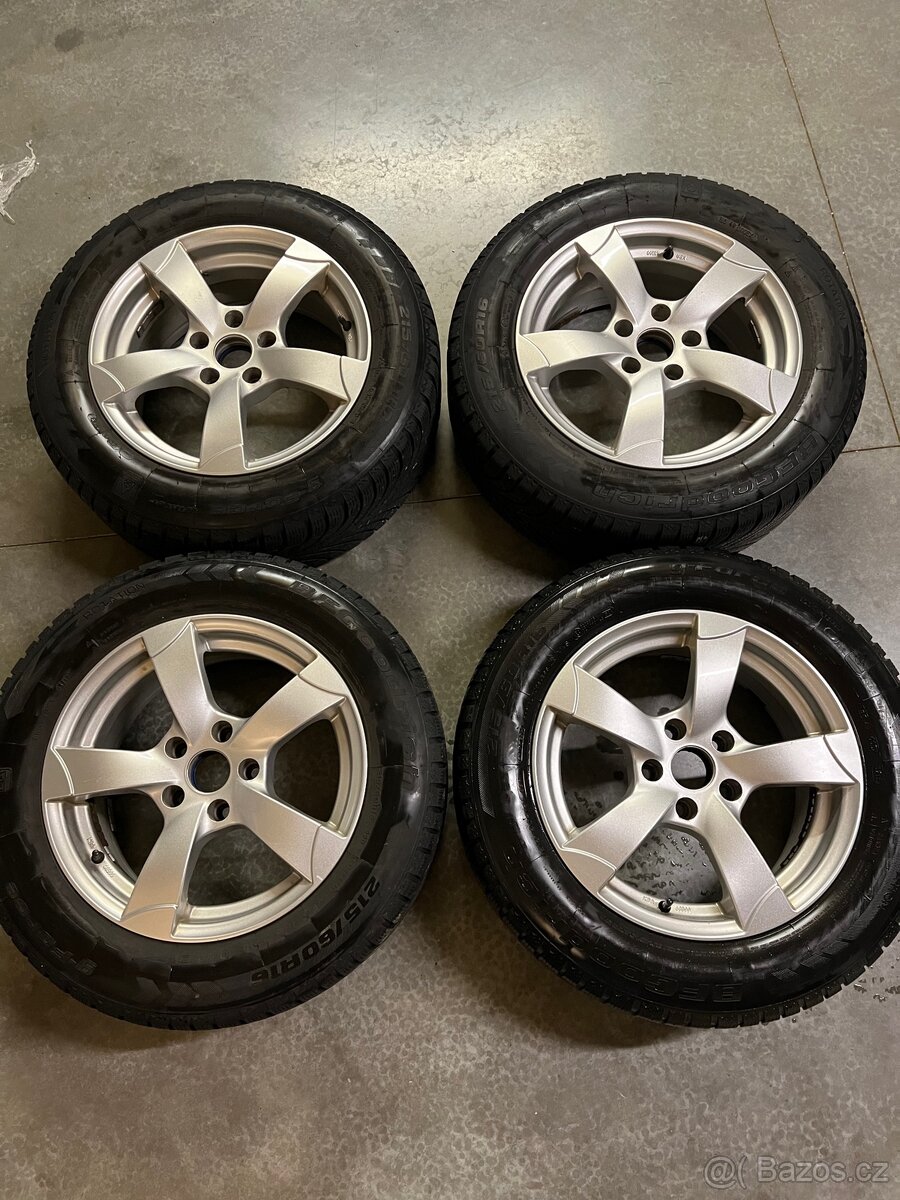Alu kola + zimní gumy R16 5x112 ET35