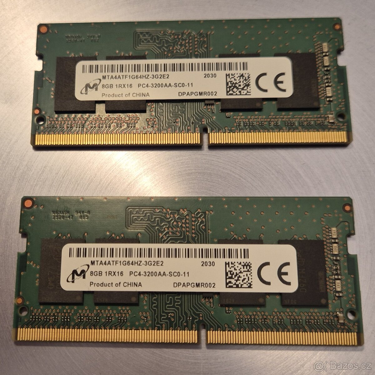 Pameti Micron DDR4 2x 8GB 3200MHz