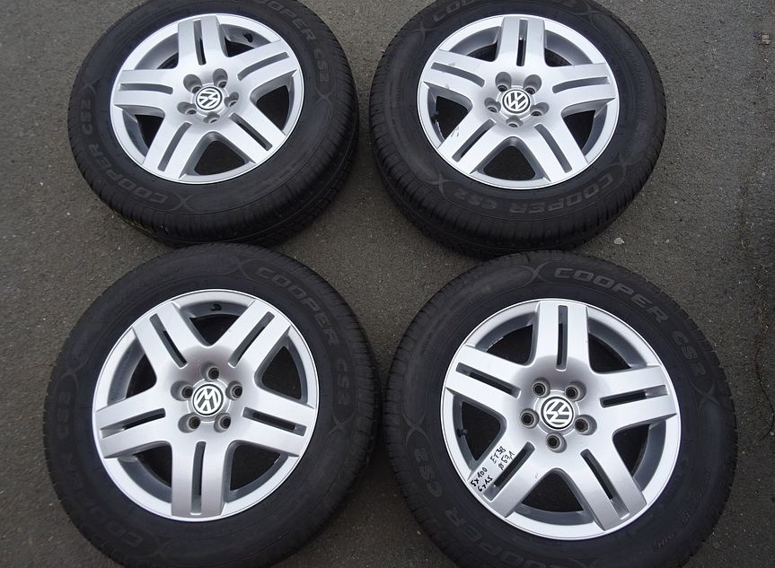 Alu disky origo VW, Škoda, 15", 5x100,ET 38, letní sada