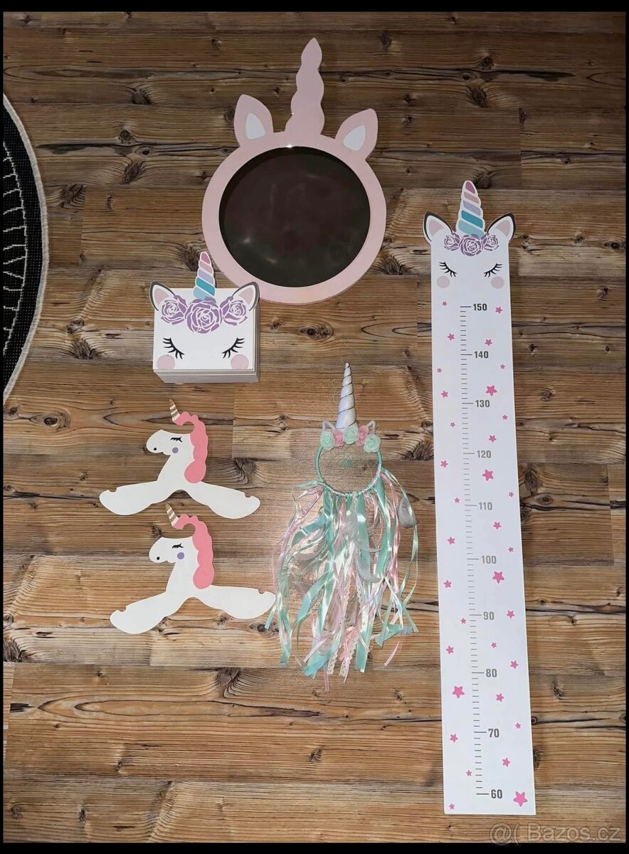 Doplňky do dětského pokoje Unicorn