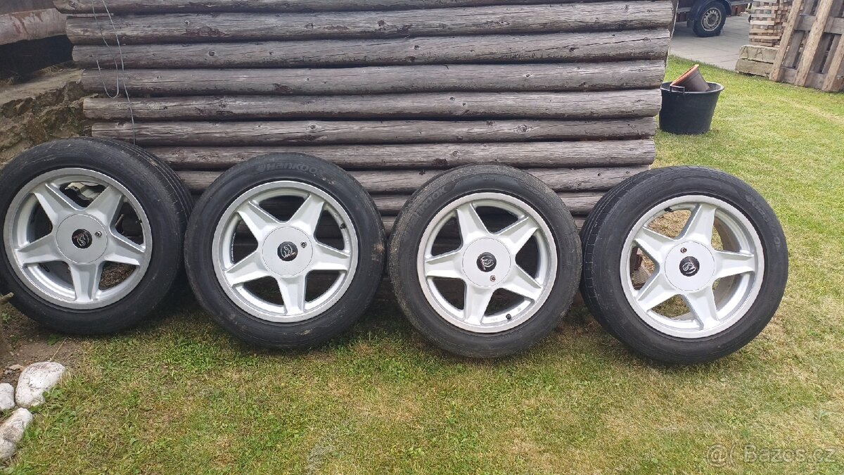 4x Alu kola 5x100 R16 s pneu