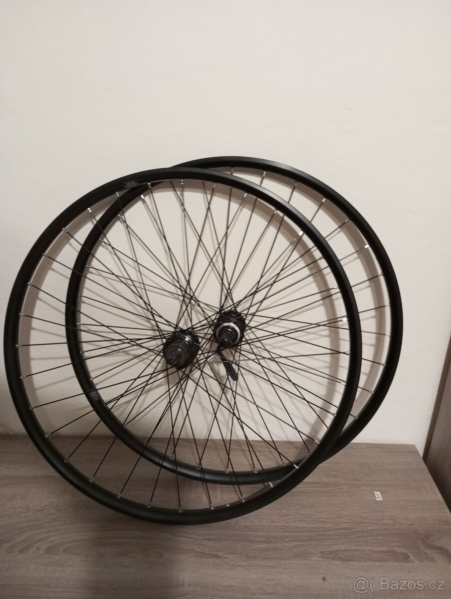 Výplety Mach1 Disk 26x2.0 ,náboje Shimano - nové a rovné