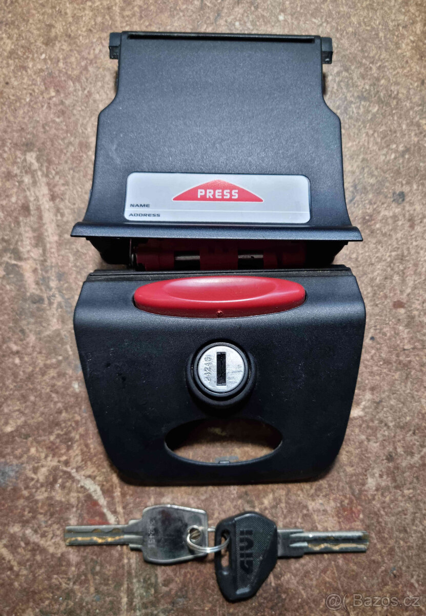 Kompletní pant zavírání pro kufr GIVI V46N s klíčemi