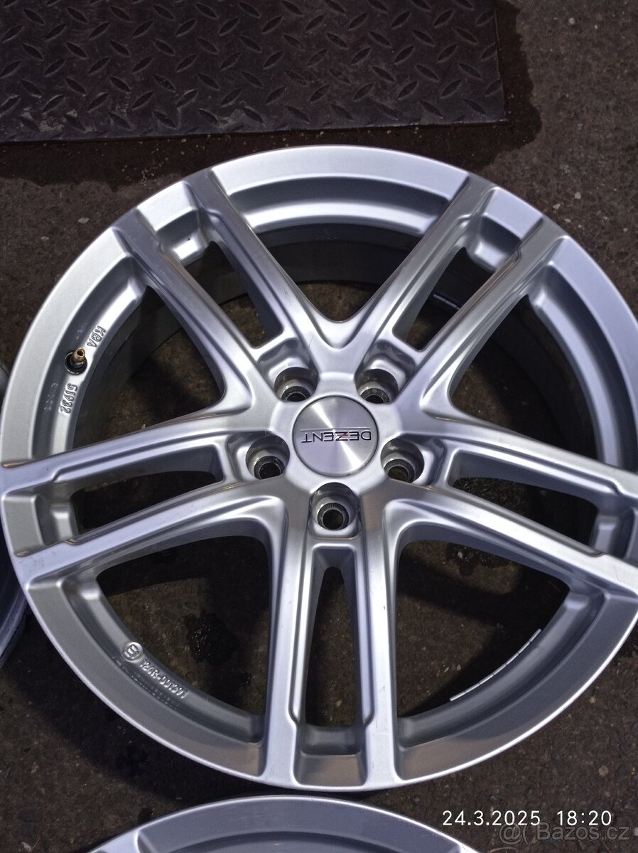 ALU kola, 5x100 R17, Dezent,Scala, Rapid, Octavia, Fabia